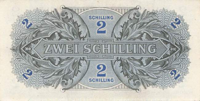 2 Schilling p104b Alliierte Militärbehörde